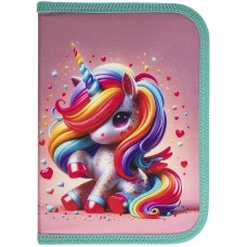 Пенал б/наповнення 1 від. CLASS 25001C Cute Unicorn /25001C/