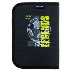 Пенал б/наповнення 1 від. CLASS 25108C Football, з 1 клапаном /25108C/