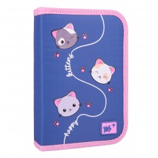 Пенал б/наповнення 1 від. YES 533623/HP-04 Meow-Meow, з 2-ма клапанами /533623/