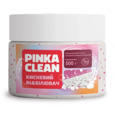 Відбілювач Pinka Clean 500г Кисневий порошок Відбілювач Pinka Clean 500г Кисневий порошок