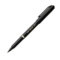 Ручка гелева UNI Mitsubishi MYT-7, 0.7мм чорна (фетровий наконечник) (10) /MYT-7 BLACK(JP)/