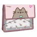 Папка для зошитів YES 492306 Pusheen В5, пластикова на резинці /492306/