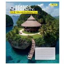Зошит  24арк. # 1ВЕРЕСНЯ 768032 Seaside Serenity (20) /768032/