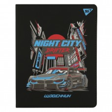 Щоденник шкільний YES PU Night city drifter