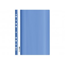 Швидкозшивач А5 ECONOMIX 31506-82 з перфор. глянець блакитний (10/400) /E31506-82/