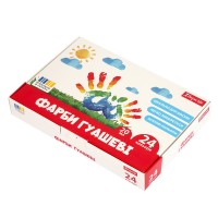 Гуаш 24кол. 1ВЕРЕСНЯ 230399 Classic 20мл (12) /230399/