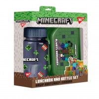 Набір YES 450144 Minecraft (ланч-бокс 360мл + пляшечка для напоїв 360мл) /450144/