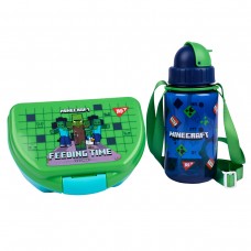 Набір YES 450144 Minecraft (ланч-бокс 360мл + пляшечка для напоїв 360мл) /450144/