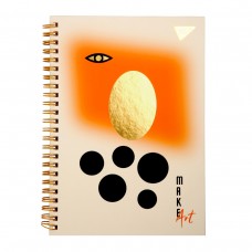 Блокнот YES А5 на спір. тв. пал. 64арк. Make art 152023 /152023/