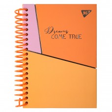 Блокнот YES А6 64 арк 7БЦ cпіраль Dreams come true лінія