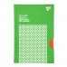 Блокнот YES Success is built Green А5 96 аркушів клітинка