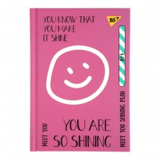 Блокнот YES Smile А6 64 аркуші лінія
