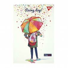 Блокнот YES Rainy day А5 64 аркуші клітинка