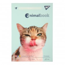 Блокнот YES Animalbook А6 64 аркуші лінія