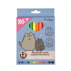 Фломастери YES 12кол. 650581 Pusheen /650581/