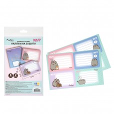 Наліпки YES 955505 Pusheen, для зошитів (8шт) /955505/