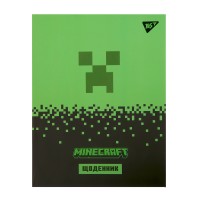 Щоденник шкільн. YES 911660 40арк. Minecraft, інтегральна обкл, софт тач (20) /911660/