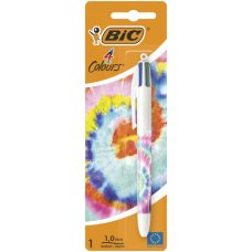 Ручка кулькова авт. BIC 4в1 КОЛОРС ДЕКОР (10) /bc503806/
