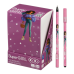 Ручка кулькова ZiBi 2240 SUPER GIRL синя (24) /ZB.2240/