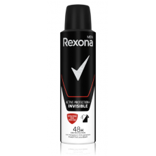 Дезодорант Rexona 150мл спрей чол. Активний захист. Невидимий на чорному та білому одязі 
