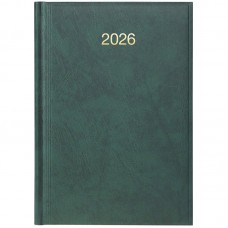 Щоденник датований 2026 Brunnen А5 Стандарт Miradur зелений /73-795 60 506/