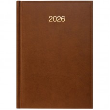 Щоденник датований 2026 Brunnen А5 Стандарт Miradur коричневий /73-795 60 706/