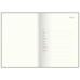 Щоденник датований 2026 BUROMAX А5 FILLING 2162-54 кобальтовий (друкована обкл.) /BM.2162-54/