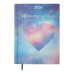 Щоденник датований 2026 BUROMAX А5 ROMANTIC 2170-06 бірюзовий (друкована обкл.) /BM.2170-06/