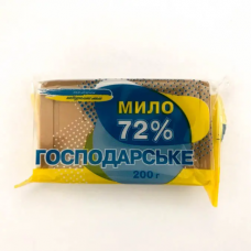Мило госп. Любиме 72% 200г (в індивідуальній упаковці) (75) /19300016/