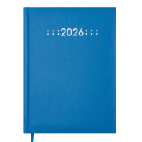 Щоденник датований 2026 BUROMAX А5 CLASSIC 21121-02 синій /BM.21121-02/