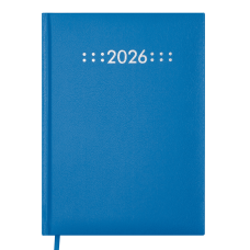 Щоденник датований 2026 BUROMAX А5 CLASSIC 21121-02 синій /BM.21121-02/