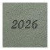 Щоденник датований 2026 BUROMAX А5 PRESTIGE 21147-04 зелений /BM.21147-04/
