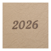 Щоденник датований 2026 BUROMAX А5 PRESTIGE 21147-28 бежевий /BM.21147-28/