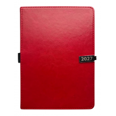 Щоденник датований 2027 BUROMAX А5 LEGEND 21149-05 червоний /BM.21149-05/