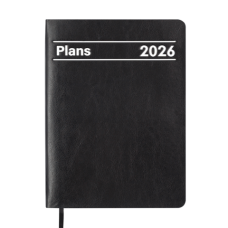 Щоденник датований 2026 BUROMAX А5 MEMORY 21151-01 чорний /BM.21151-01/