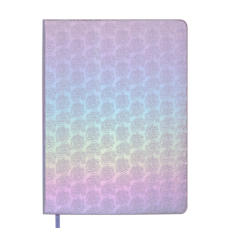 Щоденник датований 2026 BUROMAX А5 BLOOM 21156-24 сріблястий /BM.21156-24/