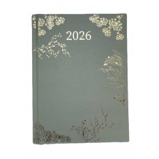 Щоденник датований 2026 BUROMAX А5 FANTASTIC 21161-36 оливковий (друкована обкл.) /BM.21161-36/