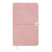 Щотижневик датований 2026 BUROMAX кишеньковий VELOUR 2891-10 рожевий (85*153мм) /BM.2891-10/