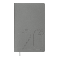 Щотижневик датований 2026 BUROMAX А5 STEEL 2709-24 сріблястий /BM.2709-24/