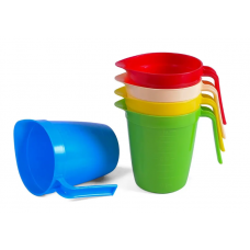 Кружка  мірна пласт. зливна 1л MED /P064/