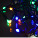 Електрогірлянда Novogod'ko вулична Бахрома, 80 LED, IP65, різнокольорова, чорн. пров., 5,5