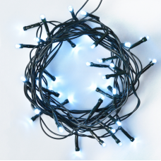 Електрогірлянда Yes! Fun, Нитка 70 LED, холодно-біла, 4.9 м., 8 режимів миготіння