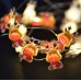 Гірлянда LED Yes! Fun на мідному дроті Олені 20 LED тепло-біла 2,2 м на батарейках