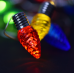 Гірлянда LED Yes! Fun на мідному дроті Шишки 10 LED тепло-біла 1,65 м на батарейках