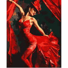 Картина по номерам SANTI Кабаре, 40*50