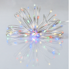 Електрогірлянда Yes! Fun Нитка на мідному дроті 60 LED різнокольор 6 м статич батарейки