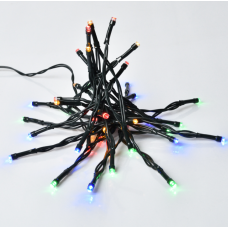 Електрогірлянда вулична Yes! Fun 41 LED різнокольорова, 2,8 м, статична, таймер, батарейки