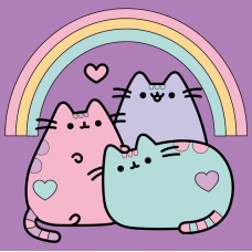 Картина по номерам SANTI Пушин Пушистые друзья 25*25см цветной холст