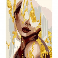 Картина за номерами SANTI Золоті мрії, 40*50см, поталь