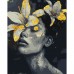 Картина за номерами SANTI Дівчина з ліліями, 40*50см, поталь